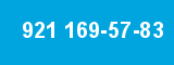 921 169-57-83 921 169-57-83
